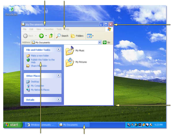 Windows XP Първи стъпки